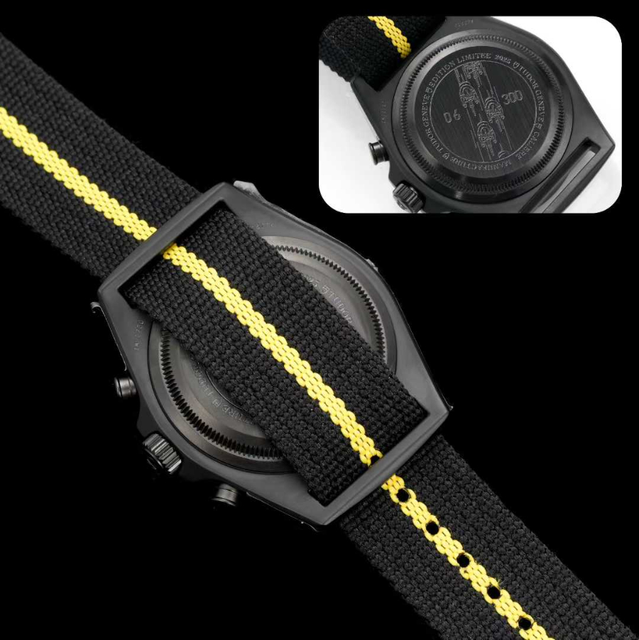 TUDOR Pelagos FXD Chronograph  튜더 펠라고스 FXD 크로노그래프 블랙 카본 케이스 옐로우 9