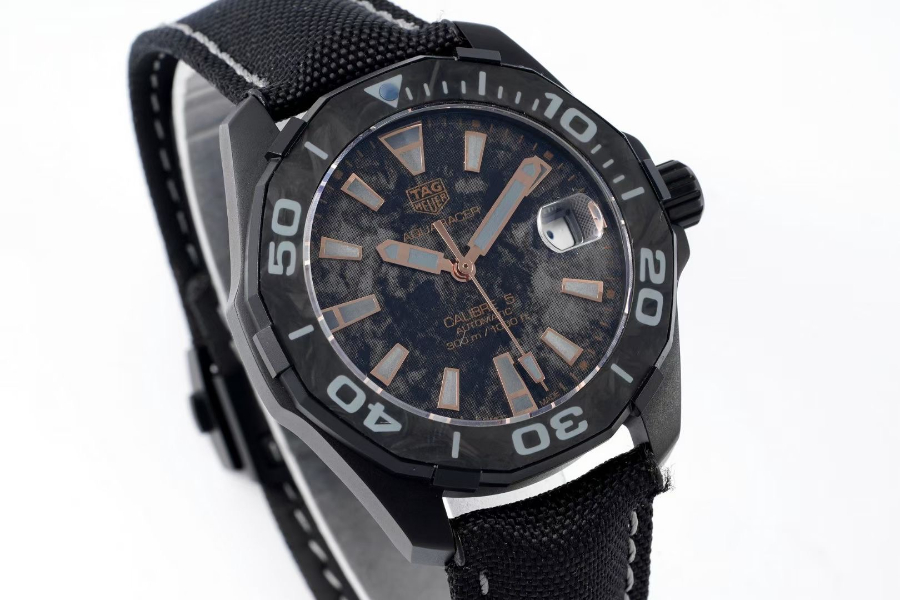 TAG Heuer Aquaracer Carbon 41mm Automatic Watch 태그호이어 아쿠아레이서 카본 41mm 오토매틱 시계 브라운인덱스 3