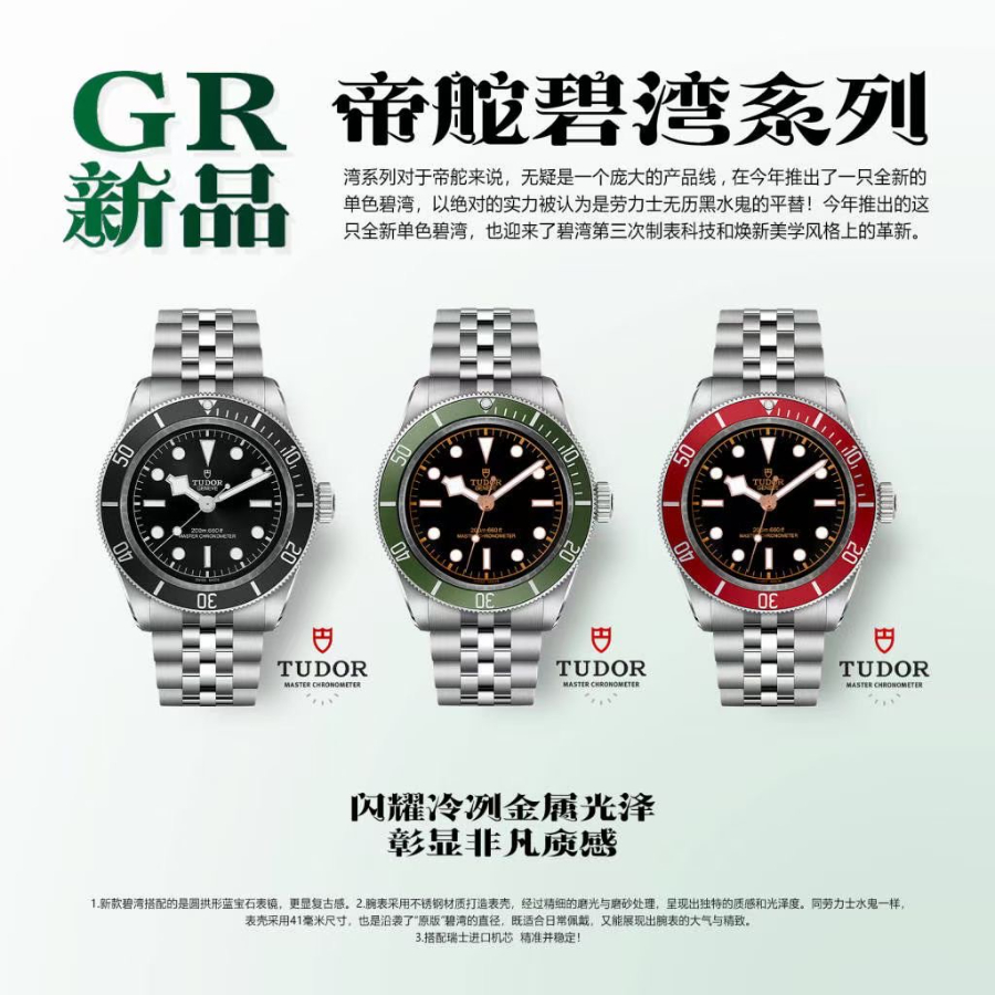 TUDOR Black Bay GR 41mm Automatic Watch 튜더 블랙베이 GR 41mm 오토매틱 레드 1