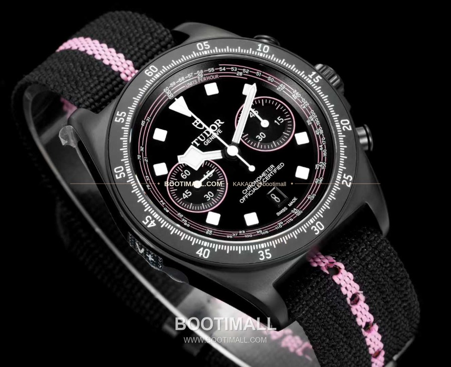 TUDOR FXD Chronograph Cycling Edition 튜더 FXD 크로노그래프 사이클링 에디션 핑크 5