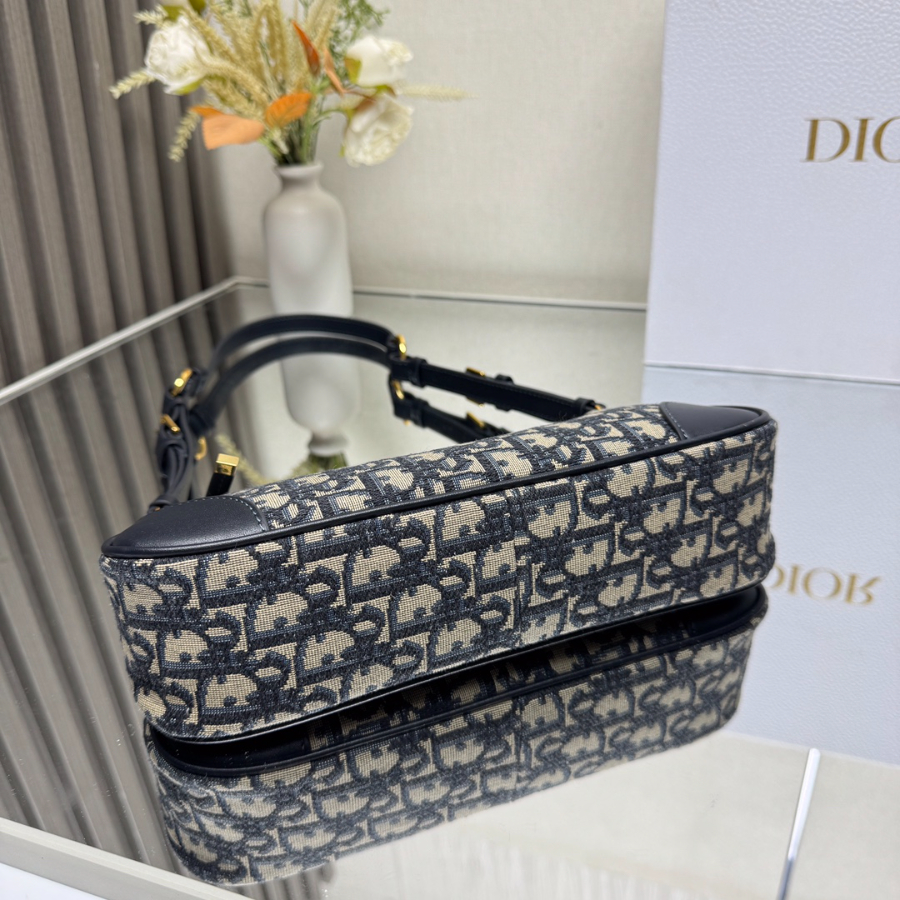 Dior 디올 Wanderlust 오블리크 미니 숄더 크로스백 블루 2398 26cm 8