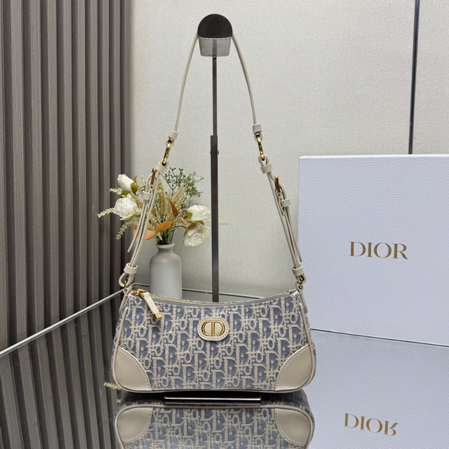 Dior 디올 Wanderlust 오블리크 미니 숄더 크로스백 그레이 2398 26cm 1