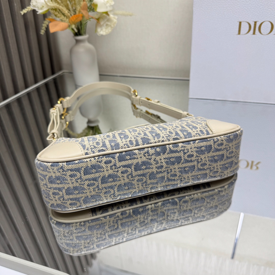 Dior 디올 Wanderlust 오블리크 미니 숄더 크로스백 그레이 2398 26cm 7