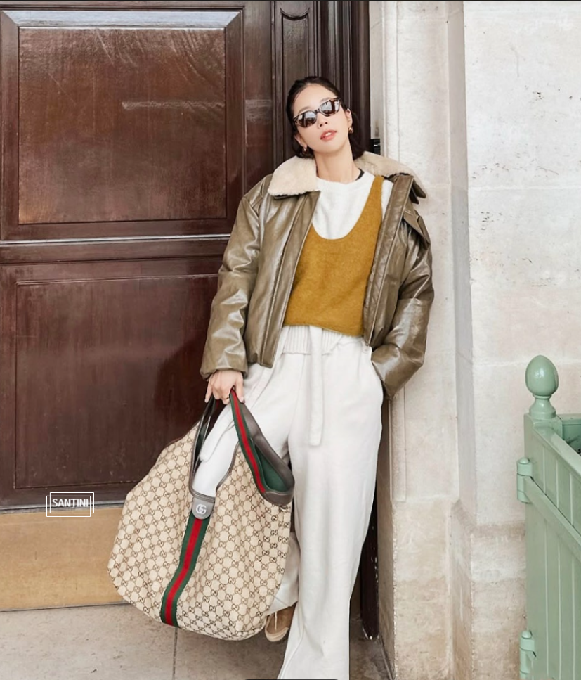 Gucci 구찌 1955 홀스빗 베아트릭스 라지 토트백 850546 40cm 블랙 5