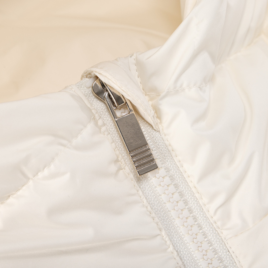 Thom Browne 톰브라운 클래식 사선 스트라이프 다운 후드 재킷 아이보리 남녀공용 5