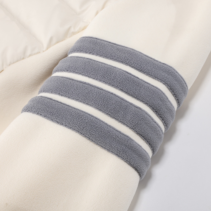 Thom Browne 톰브라운 클래식 사선 스트라이프 다운 후드 재킷 아이보리 남녀공용 6