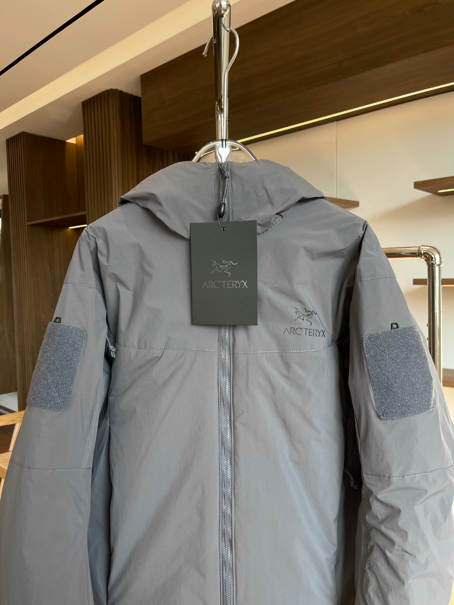 Arc’teryx Cold WX LT Gen 2 Hooded Jacket 아크테릭스 콜드 WX LT Gen 2 후드 패딩 자켓 그레이 2