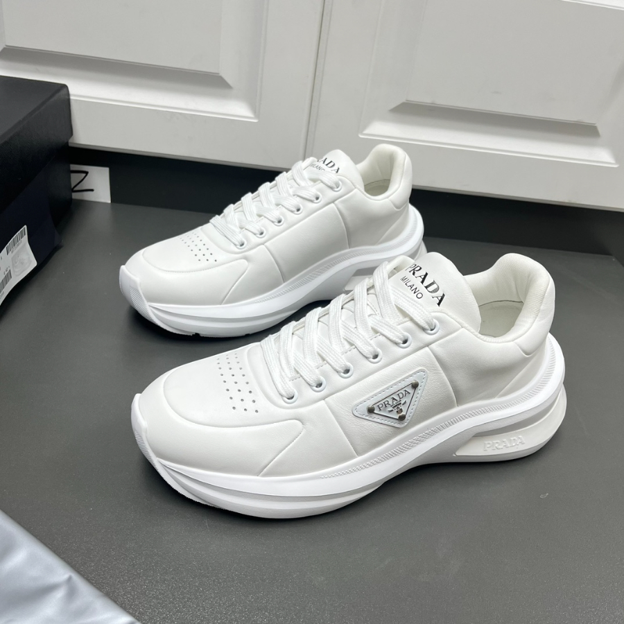 Prada 프라다 남성 Systeme 가죽 스니커즈 2