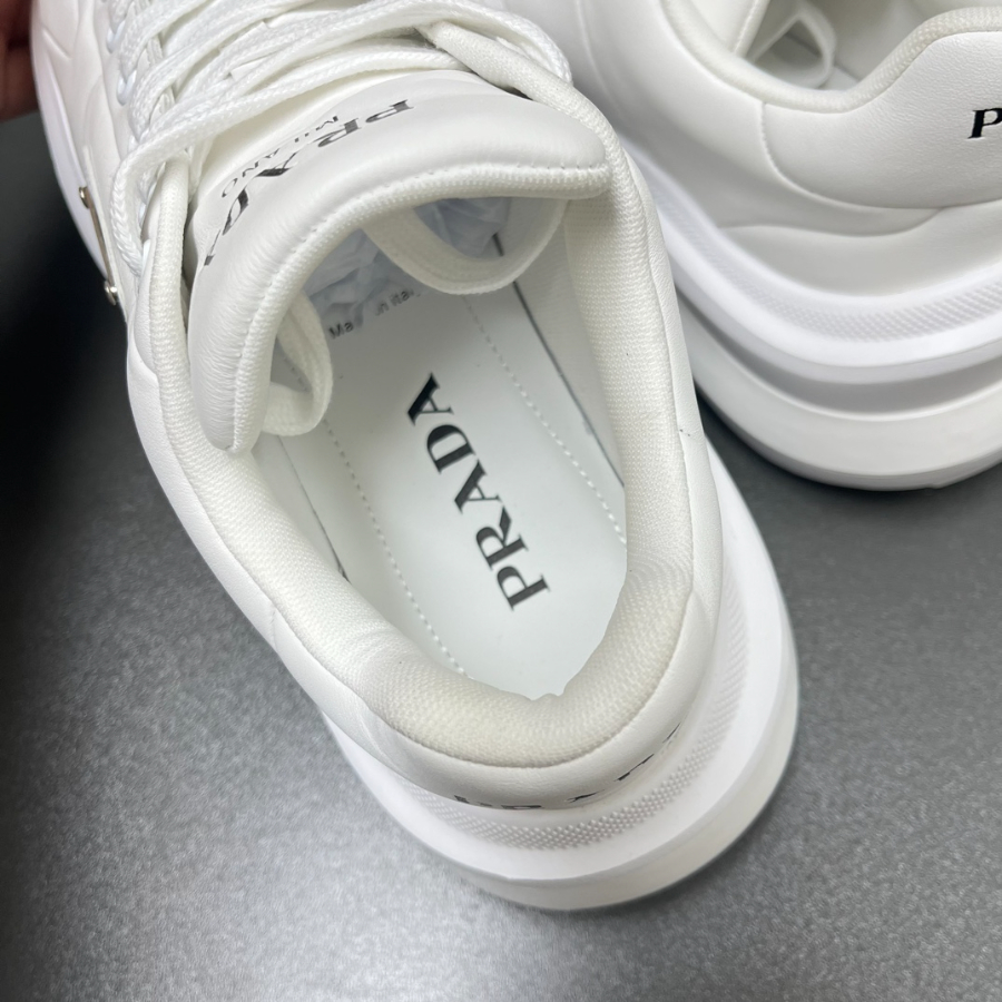 Prada 프라다 남성 Systeme 가죽 스니커즈 6
