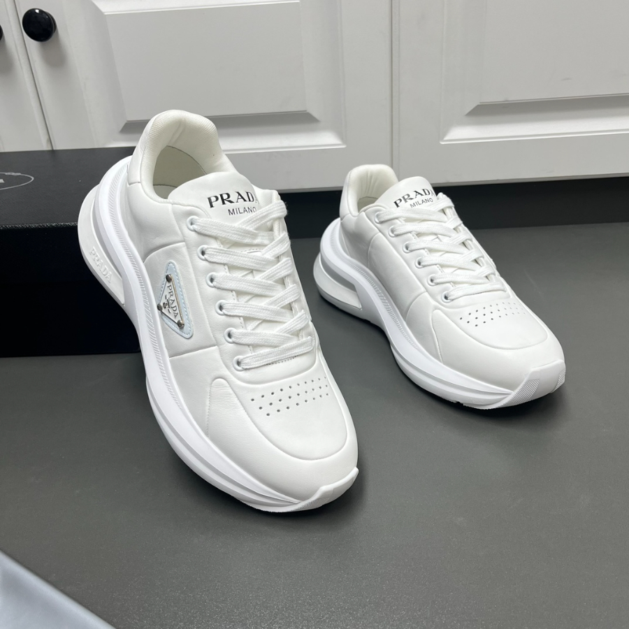 Prada 프라다 남성 Systeme 가죽 스니커즈 7