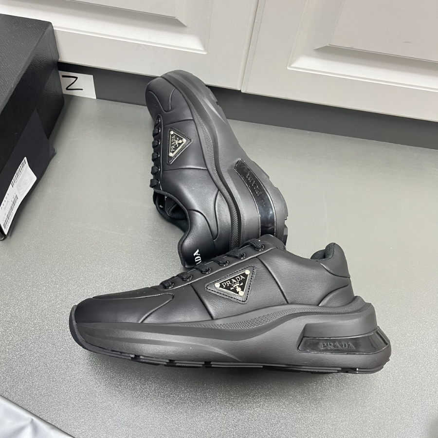 Prada 프라다 남성 Systeme 가죽 스니커즈 3