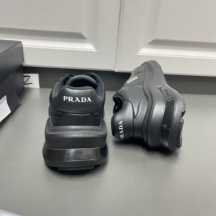 Prada 프라다 남성 Systeme 가죽 스니커즈 6