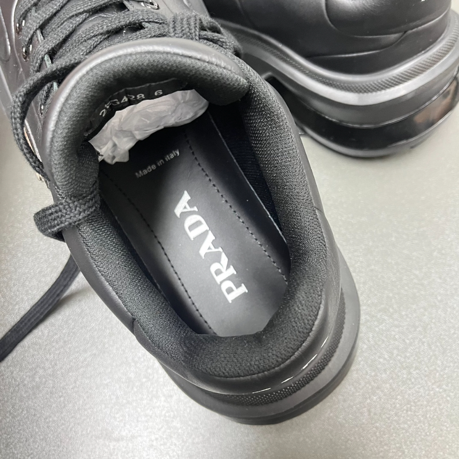 Prada 프라다 남성 Systeme 가죽 스니커즈 8