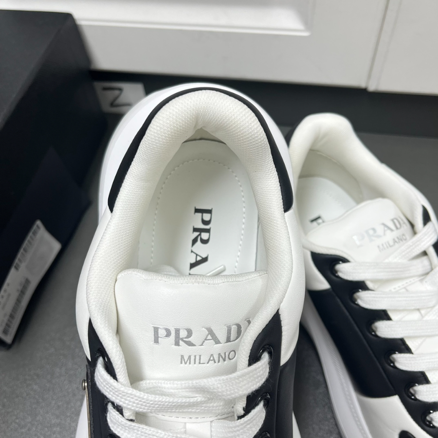 Prada 프라다 남성 Systeme 가죽 스니커즈 6