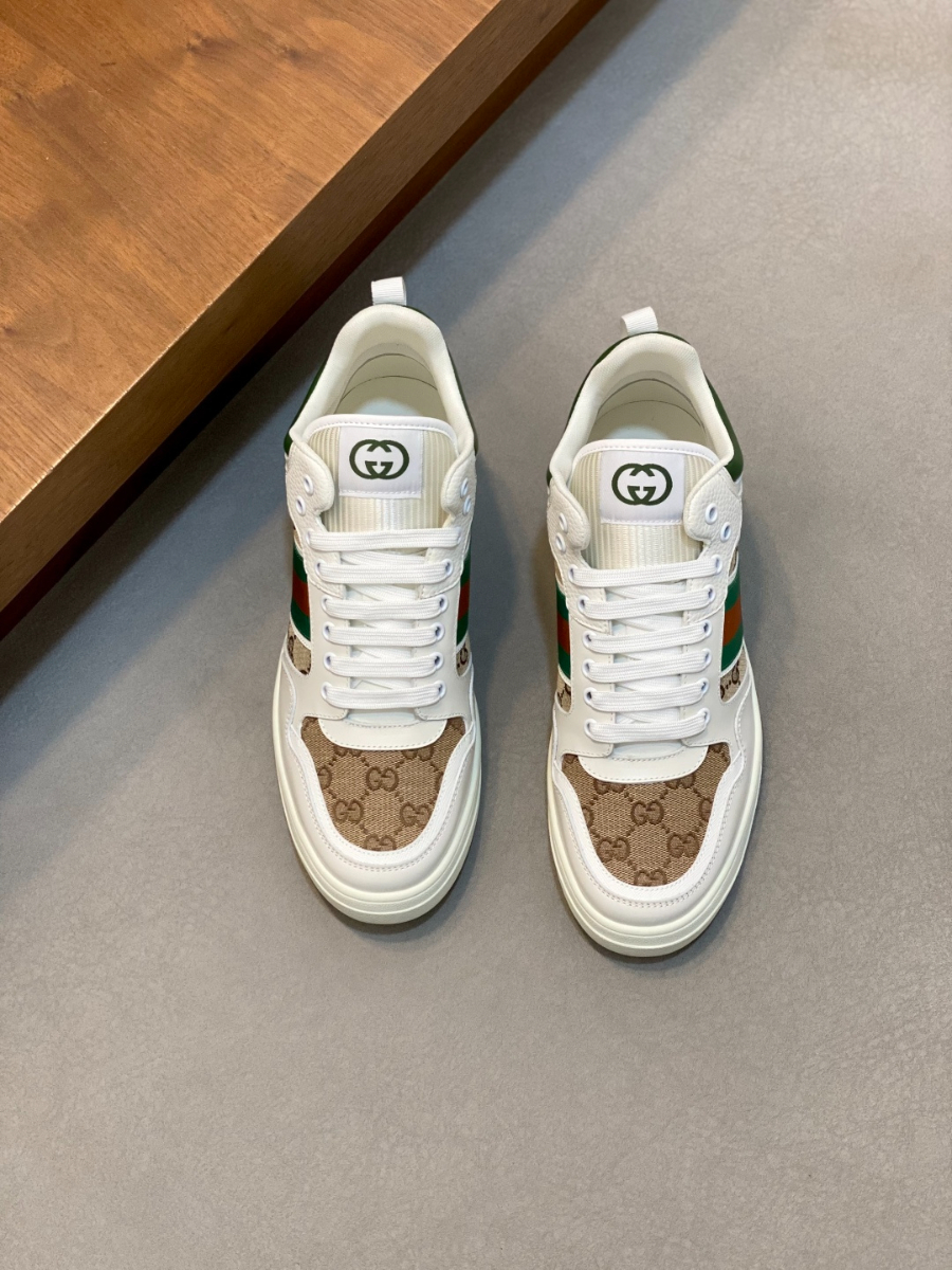Gucci 구찌 GG 자수 레더 스니커즈 2