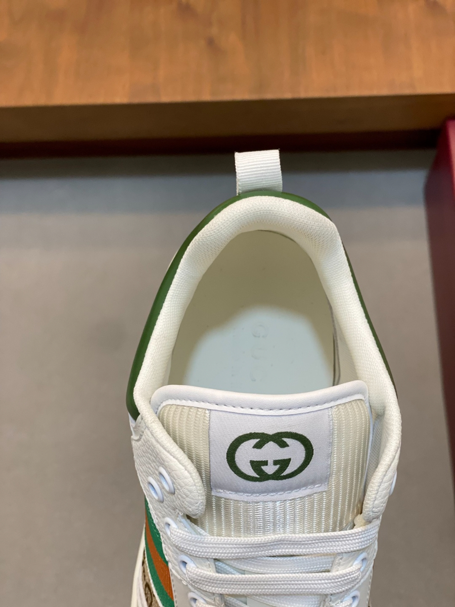 Gucci 구찌 GG 자수 레더 스니커즈 7
