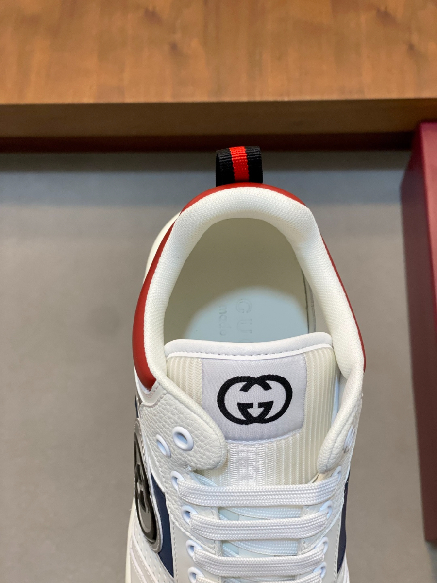 Gucci 구찌 GG 자수 레더 스니커즈 7