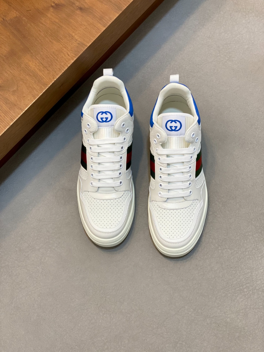 Gucci 구찌 GG 자수 레더 스니커즈 2