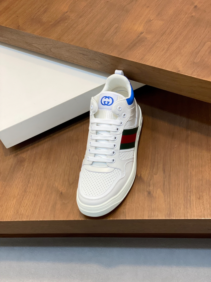 Gucci 구찌 GG 자수 레더 스니커즈 6