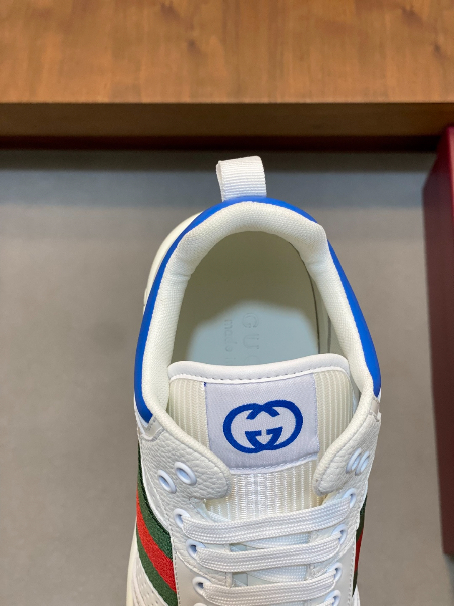 Gucci 구찌 GG 자수 레더 스니커즈 7