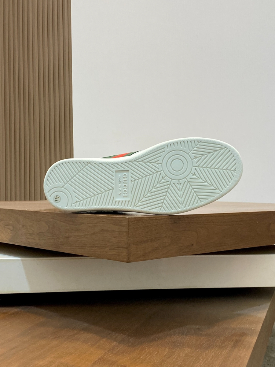 Gucci 구찌 GG 자수 레더 스니커즈 9