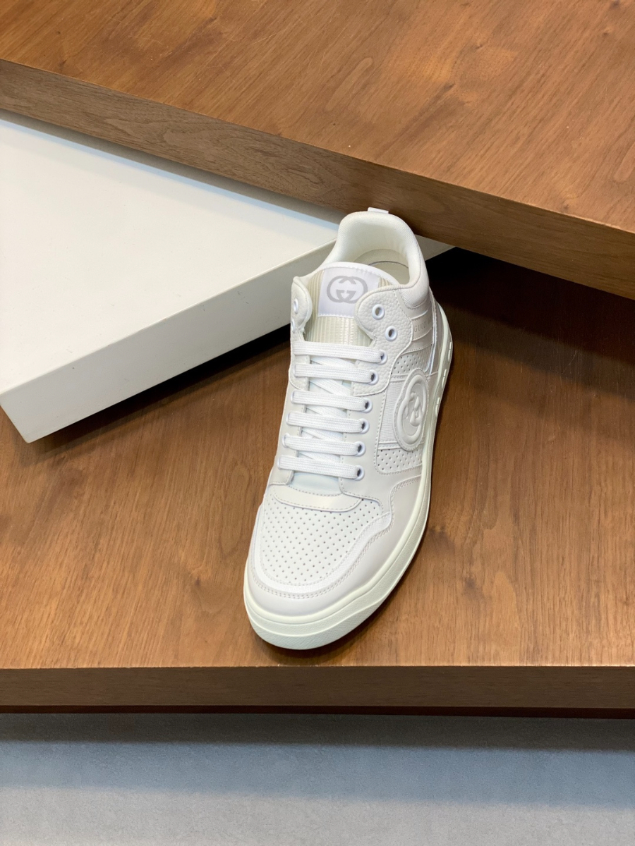 Gucci 구찌 GG 자수 레더 스니커즈 6