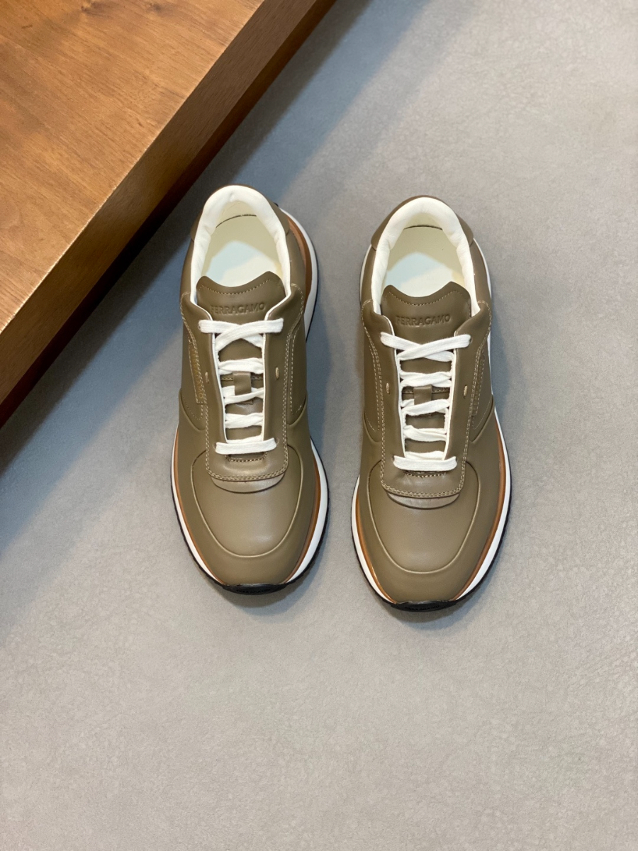 Ferragamo 페라가모 남성 신형 소가죽 캐주얼 스니커즈 2