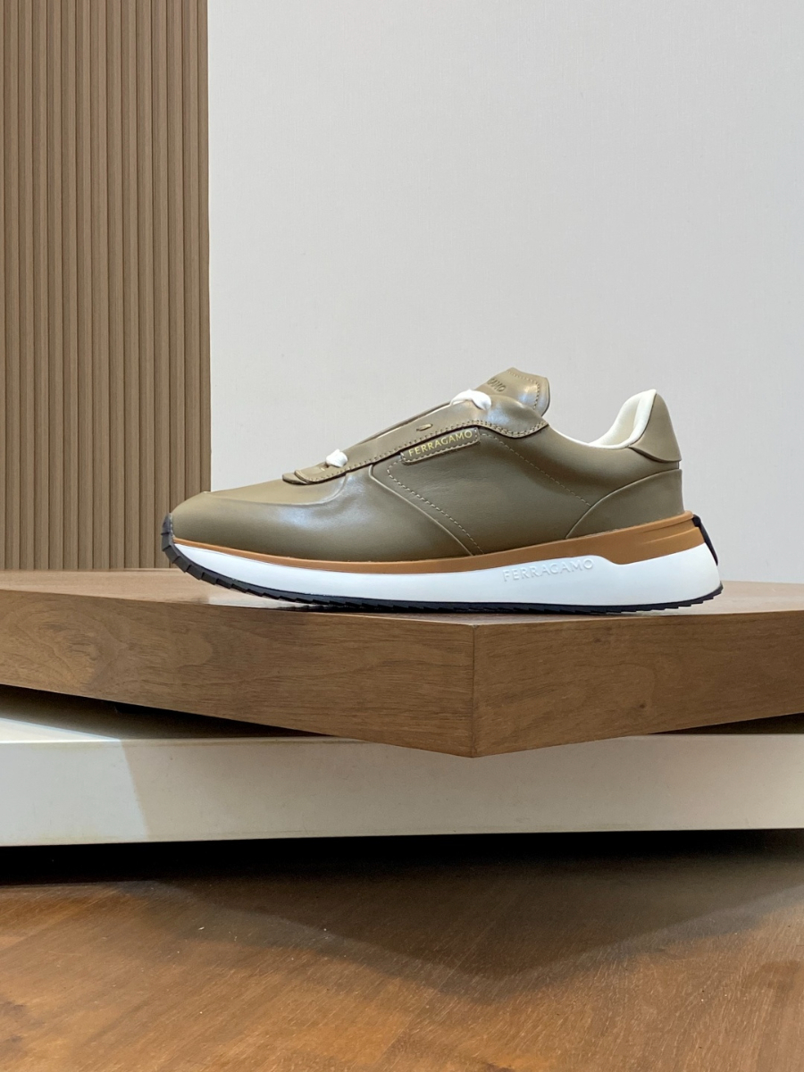 Ferragamo 페라가모 남성 신형 소가죽 캐주얼 스니커즈 3