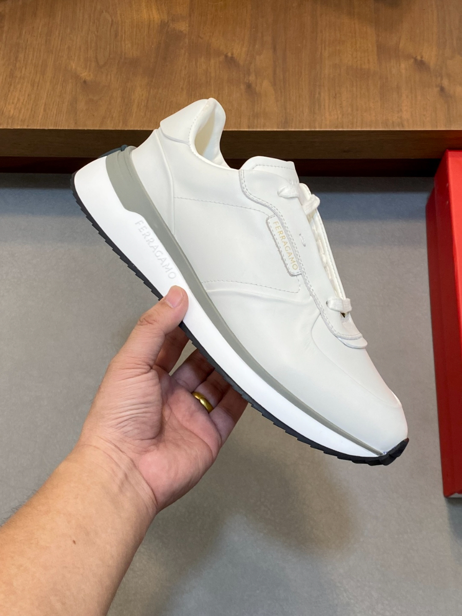 Ferragamo 페라가모 남성 신형 소가죽 캐주얼 스니커즈 4
