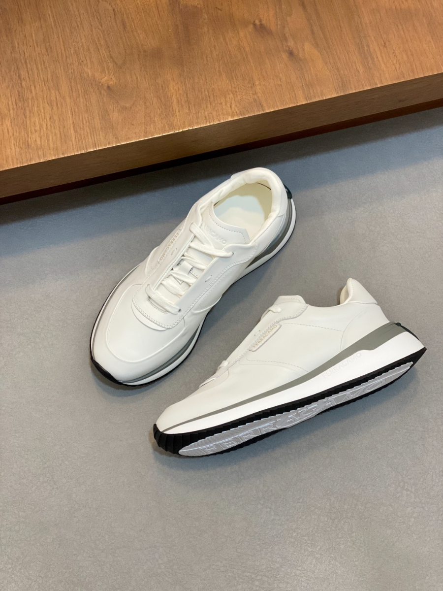 Ferragamo 페라가모 남성 신형 소가죽 캐주얼 스니커즈 5