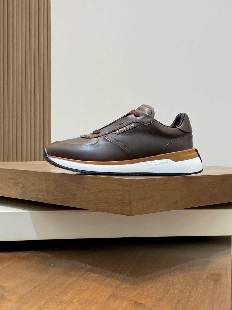Ferragamo 페라가모 남성 신형 소가죽 캐주얼 스니커즈 3