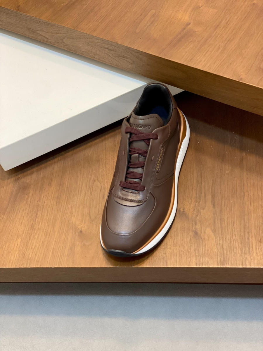 Ferragamo 페라가모 남성 신형 소가죽 캐주얼 스니커즈 6