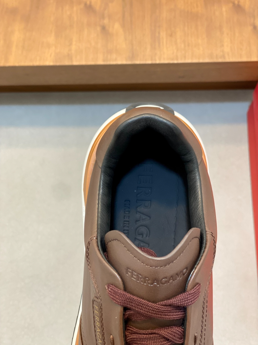 Ferragamo 페라가모 남성 신형 소가죽 캐주얼 스니커즈 7