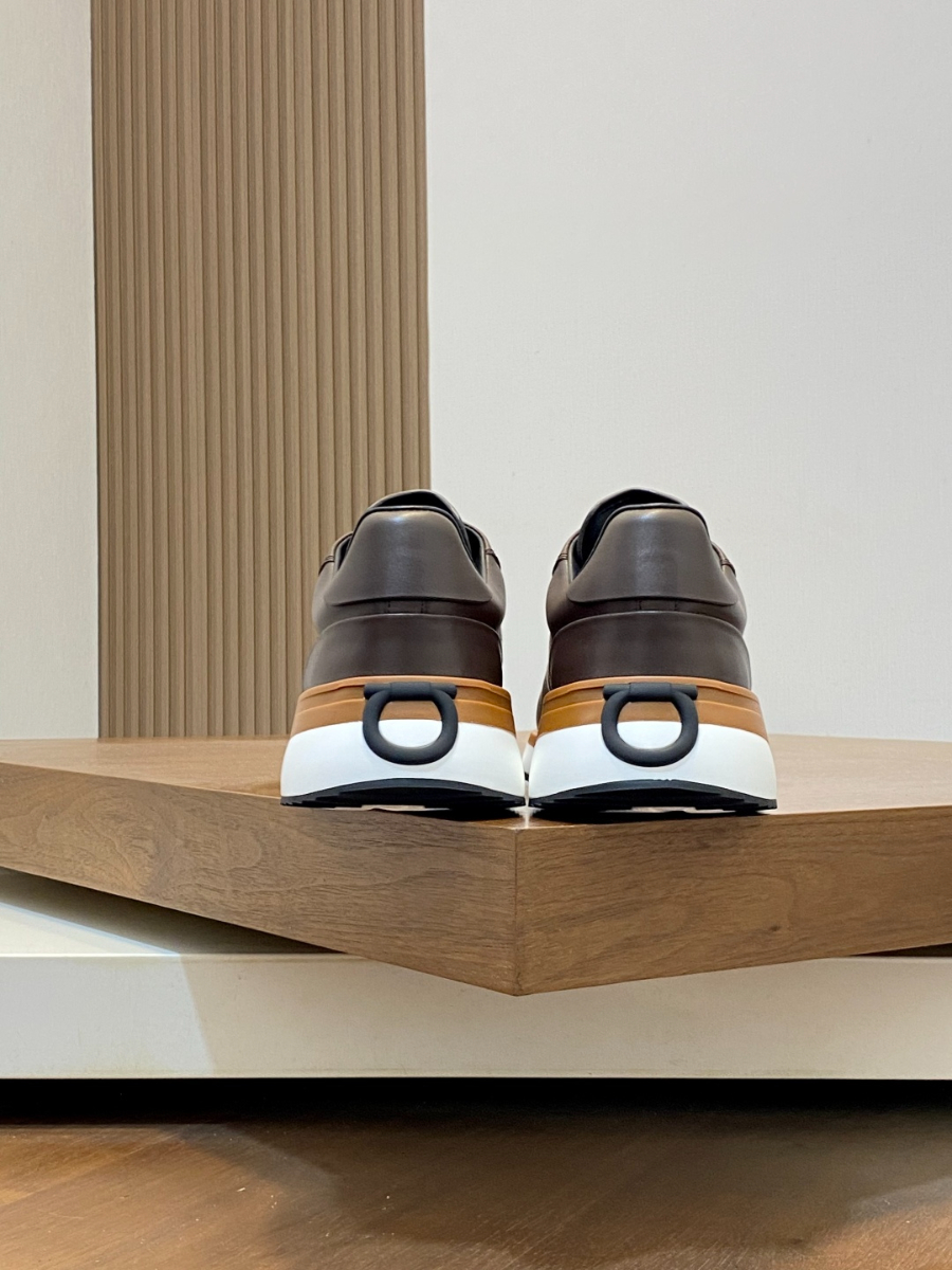 Ferragamo 페라가모 남성 신형 소가죽 캐주얼 스니커즈 8