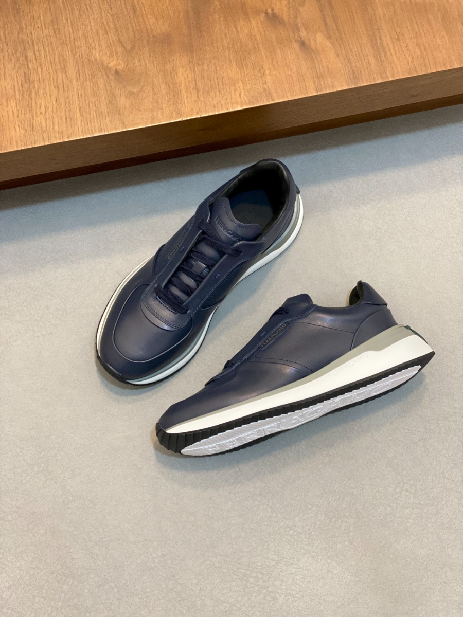 Ferragamo 페라가모 남성 신형 소가죽 캐주얼 스니커즈 4