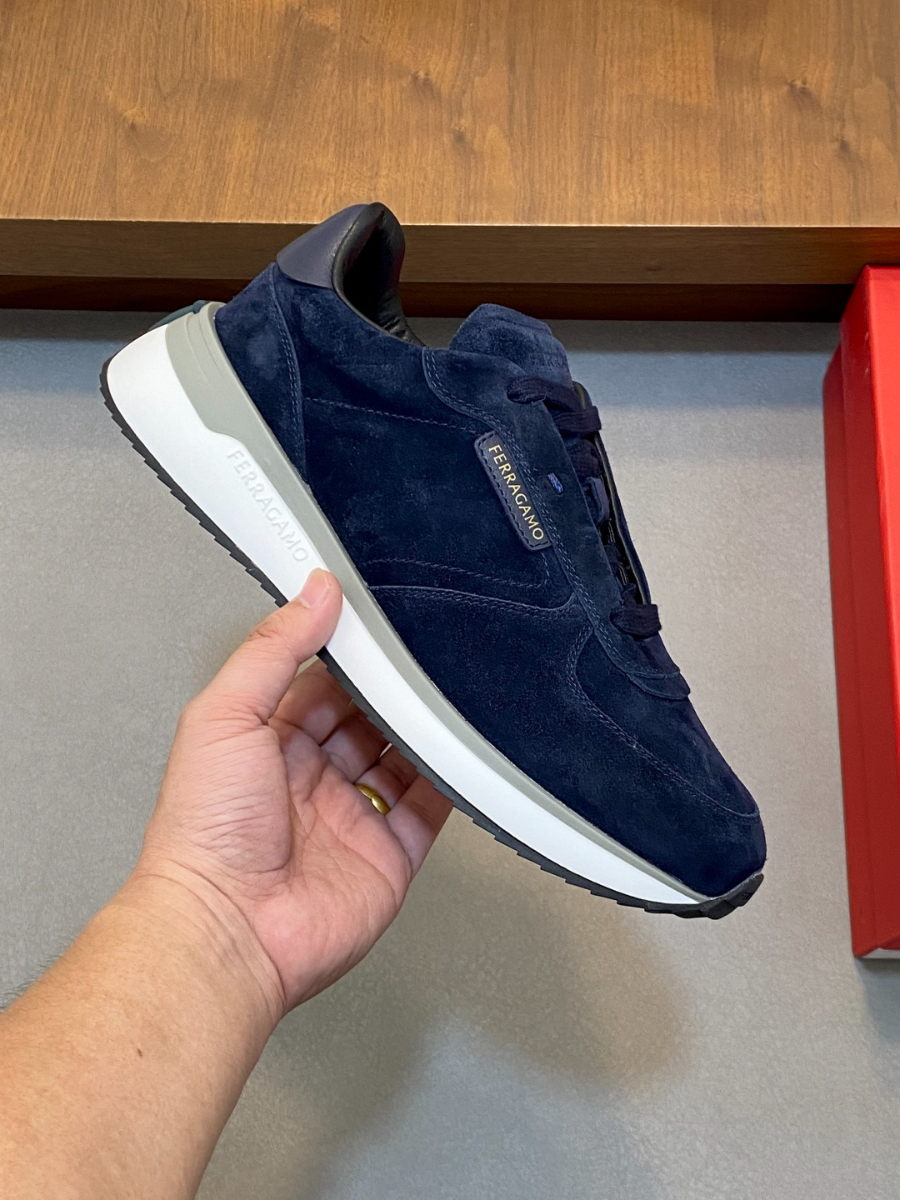 Ferragamo 페라가모 남성 신형 소가죽 캐주얼 스니커즈 4