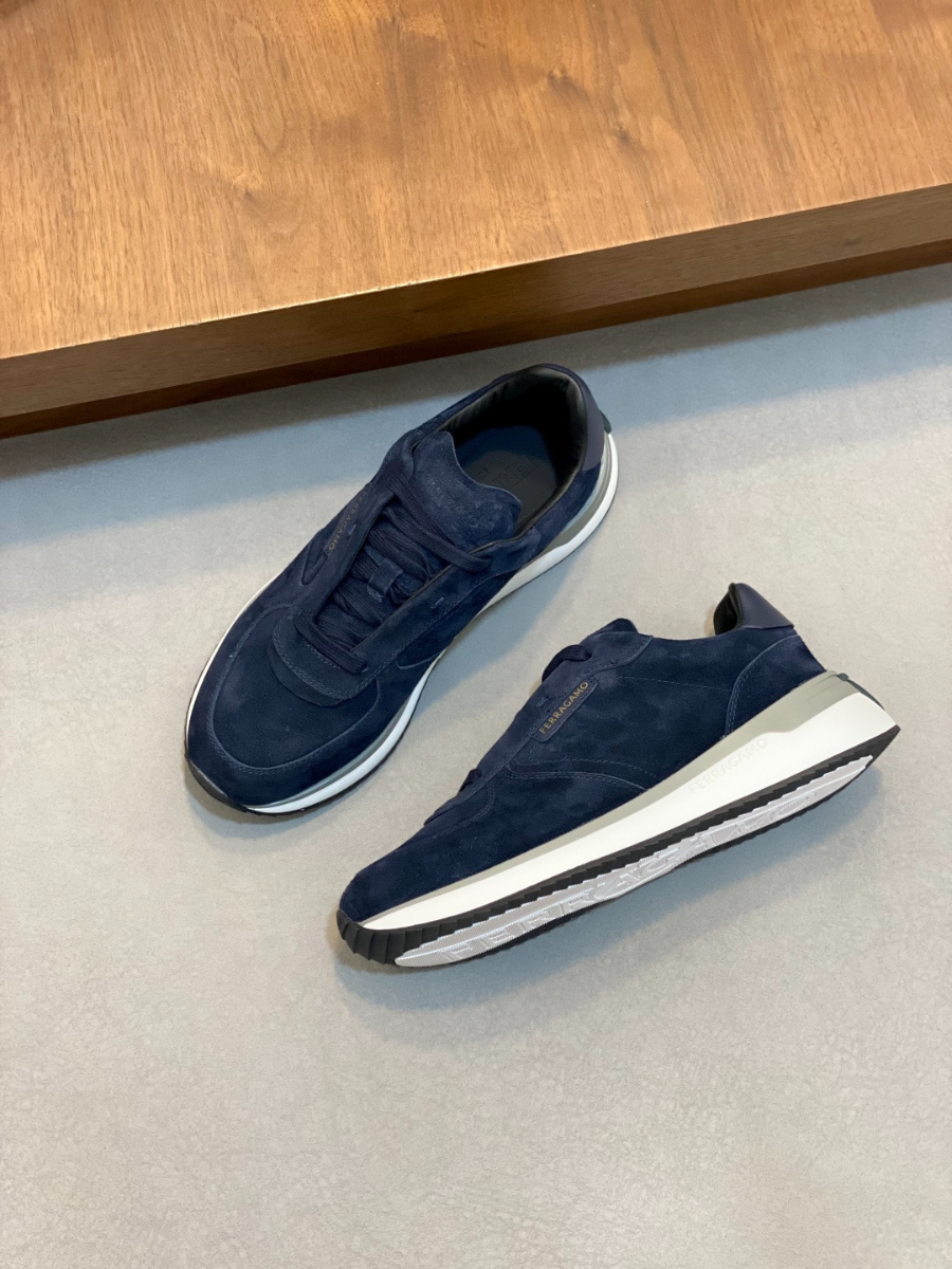 Ferragamo 페라가모 남성 신형 소가죽 캐주얼 스니커즈 5