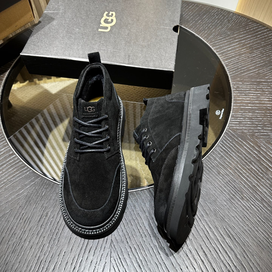 UGG 어그 M Chukka Lug 남성 스웨이드 어그플러시 부츠 1