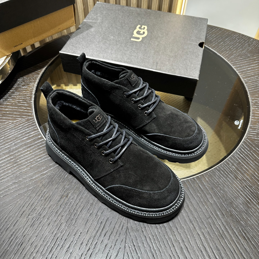 UGG 어그 M Chukka Lug 남성 스웨이드 어그플러시 부츠 3