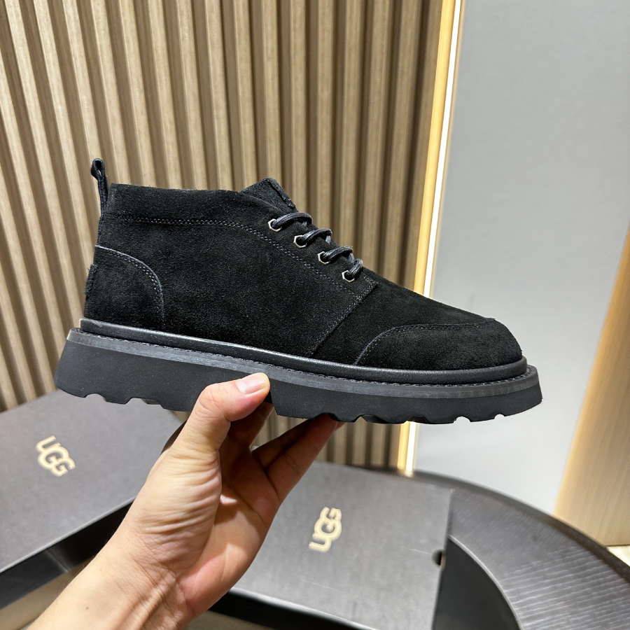 UGG 어그 M Chukka Lug 남성 스웨이드 어그플러시 부츠 4