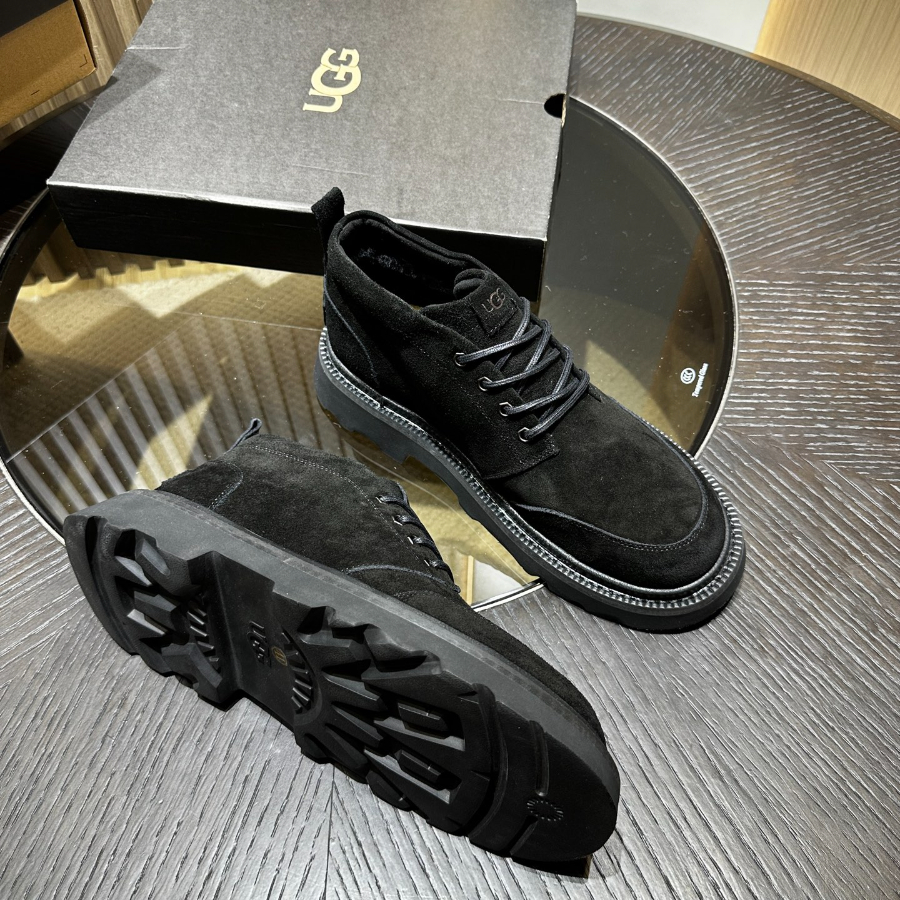 UGG 어그 M Chukka Lug 남성 스웨이드 어그플러시 부츠 8