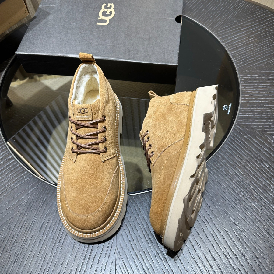 UGG 어그 M Chukka Lug 남성 스웨이드 어그플러시 부츠 1