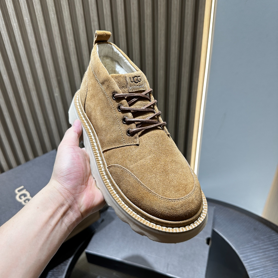 UGG 어그 M Chukka Lug 남성 스웨이드 어그플러시 부츠 5