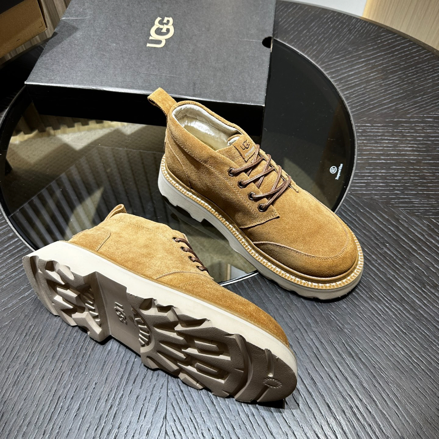 UGG 어그 M Chukka Lug 남성 스웨이드 어그플러시 부츠 8