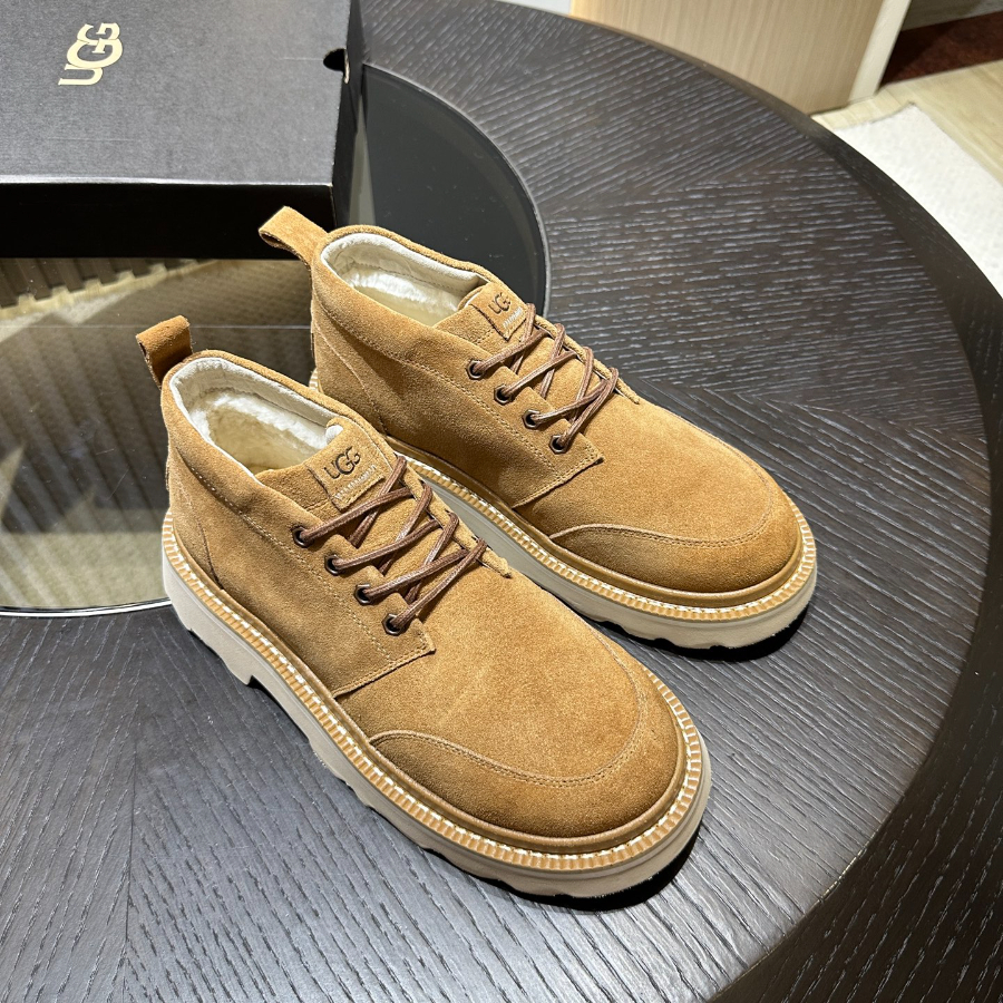 UGG 어그 M Chukka Lug 남성 스웨이드 어그플러시 부츠 9