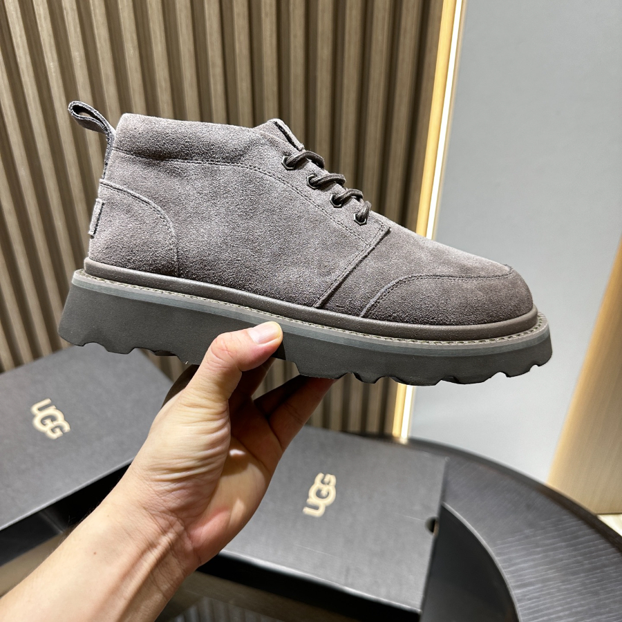 UGG 어그 M Chukka Lug 남성 스웨이드 어그플러시 부츠 4
