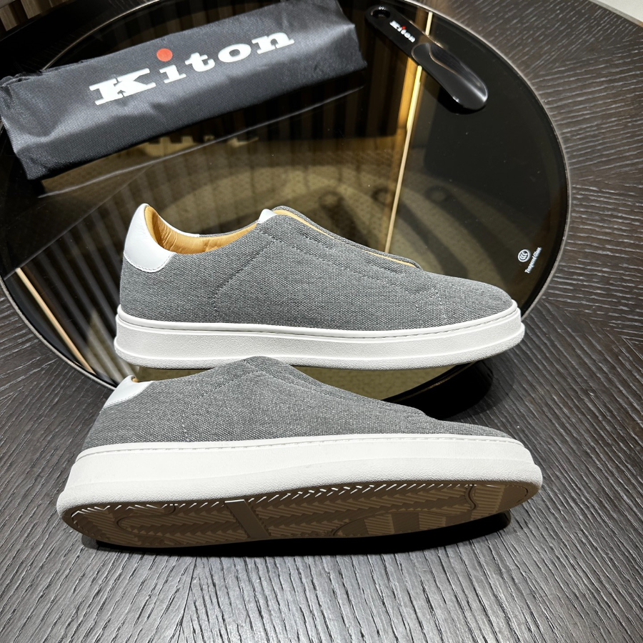 Kiton 키톤 아마 린넨 캐주얼 슬립온 8