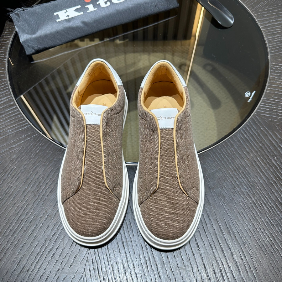 Kiton 키톤 아마 린넨 캐주얼 슬립온 2