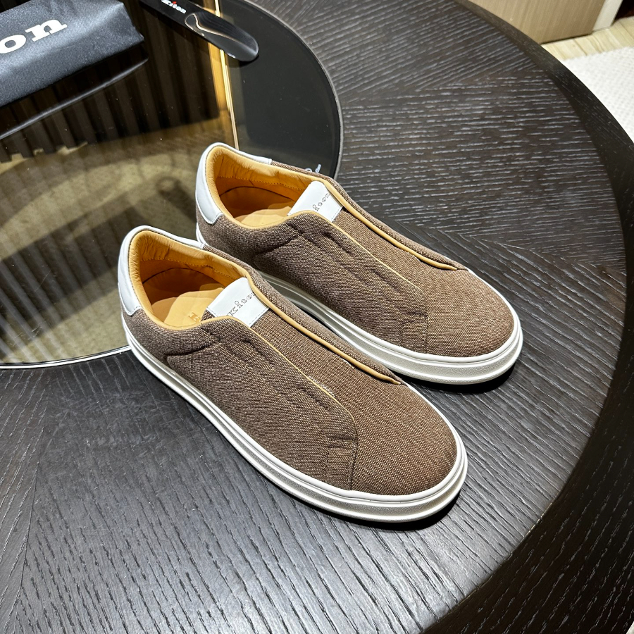 Kiton 키톤 아마 린넨 캐주얼 슬립온 9