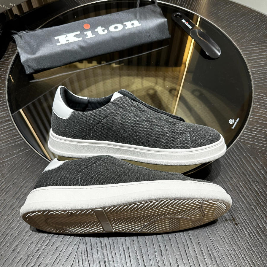 Kiton 키톤 아마 린넨 캐주얼 슬립온 7